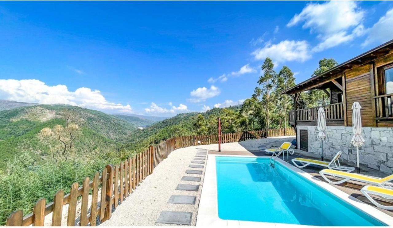 Quinta Da Resteva-Chale Do Rio Виейра-ду-Минью Экстерьер фото