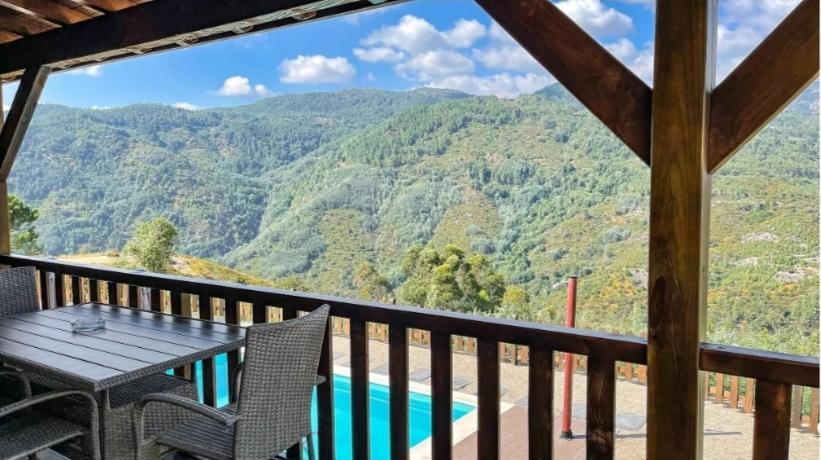 Quinta Da Resteva-Chale Do Rio Виейра-ду-Минью Экстерьер фото