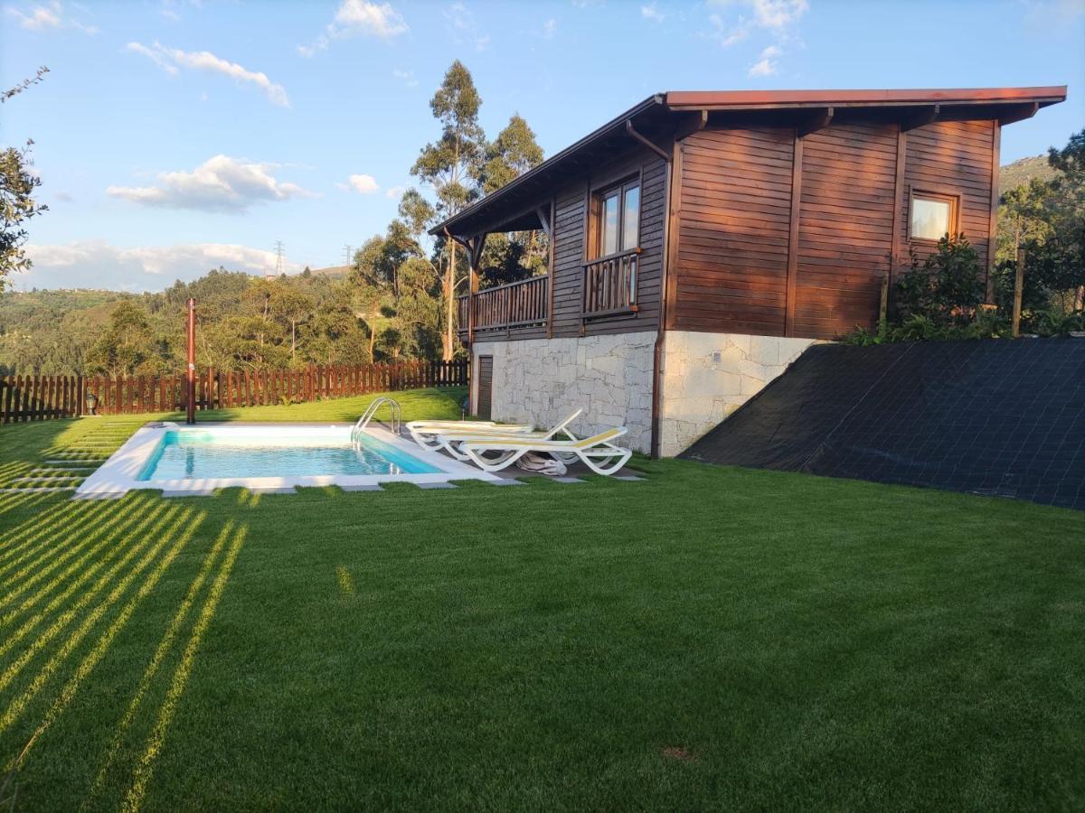 Quinta Da Resteva-Chale Do Rio Виейра-ду-Минью Экстерьер фото